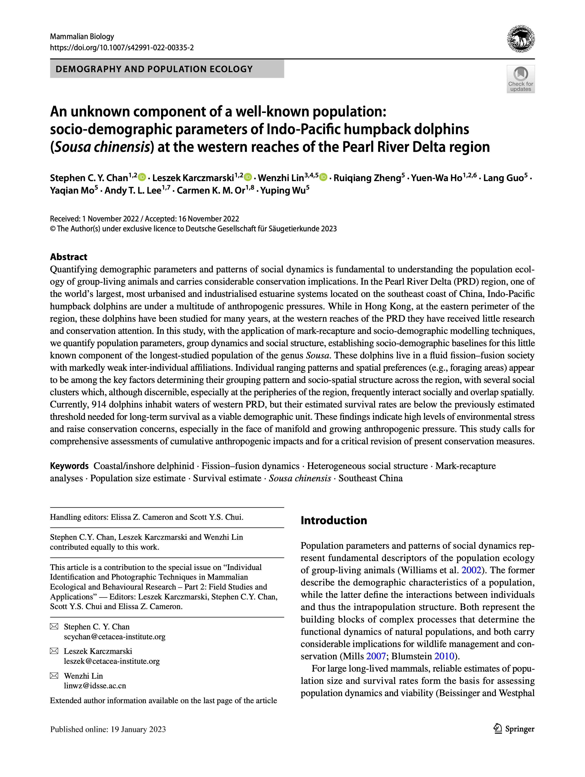 Chan et al. 2023 social-demographic